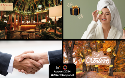 August: This Month’s #ClientSnapshot